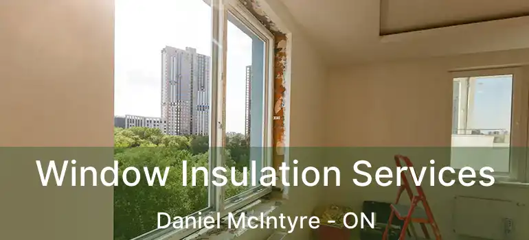  Window Insulation Services Daniel McIntyre - ON