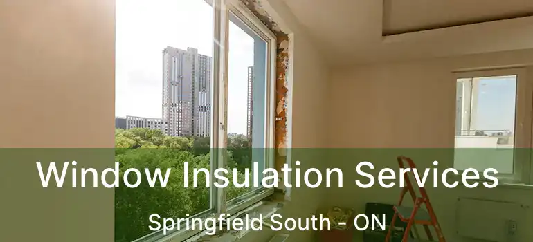 Window Insulation Services Springfield South - ON