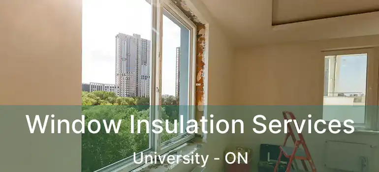  Window Insulation Services University - ON