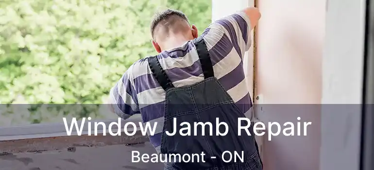  Window Jamb Repair Beaumont - ON