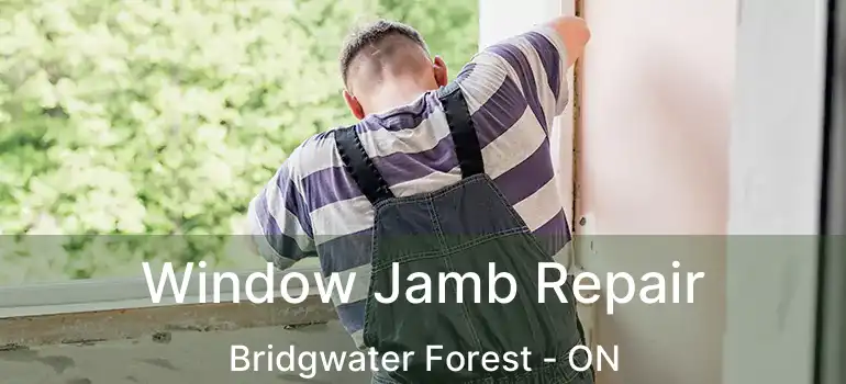  Window Jamb Repair Bridgwater Forest - ON