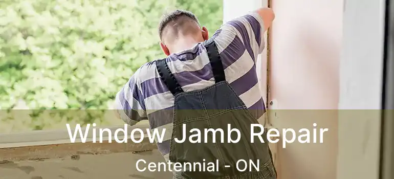  Window Jamb Repair Centennial - ON
