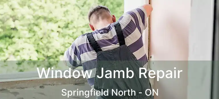  Window Jamb Repair Springfield North - ON