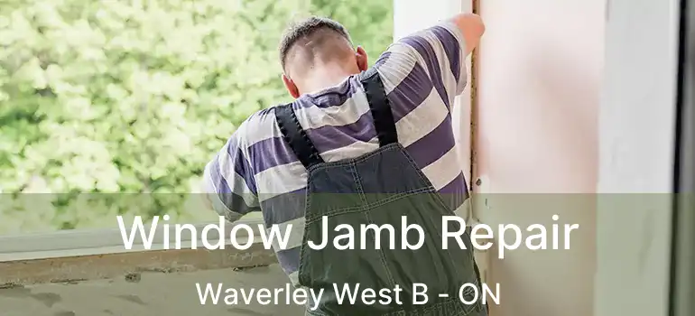  Window Jamb Repair Waverley West B - ON