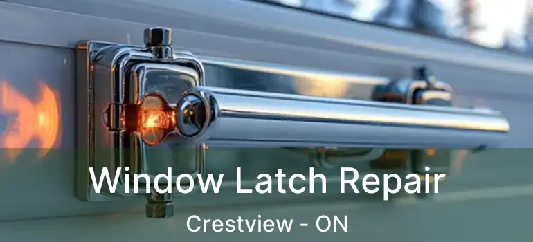  Window Latch Repair Crestview - ON