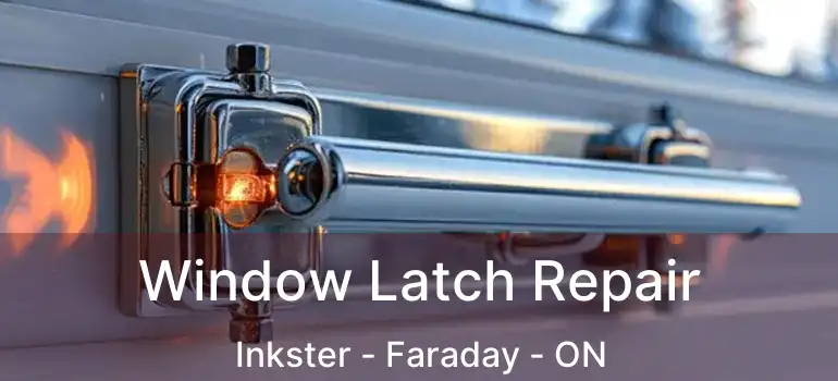  Window Latch Repair Inkster - Faraday - ON