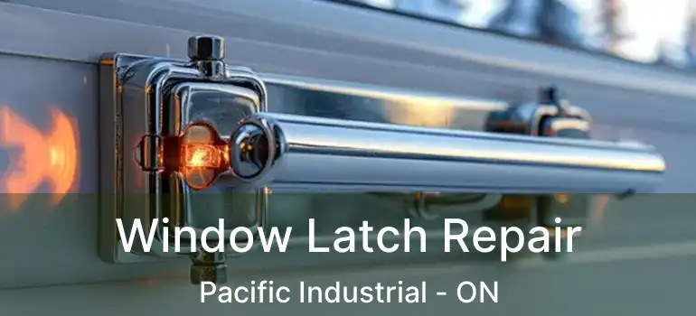  Window Latch Repair Pacific Industrial - ON