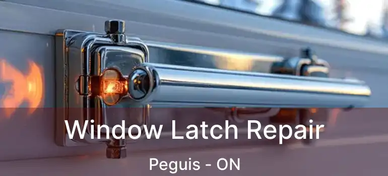  Window Latch Repair Peguis - ON