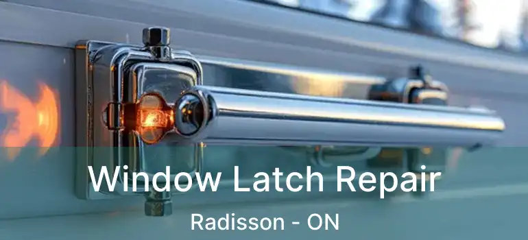  Window Latch Repair Radisson - ON