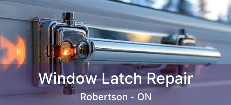  Window Latch Repair Robertson - ON