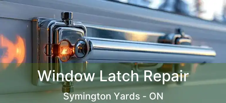  Window Latch Repair Symington Yards - ON