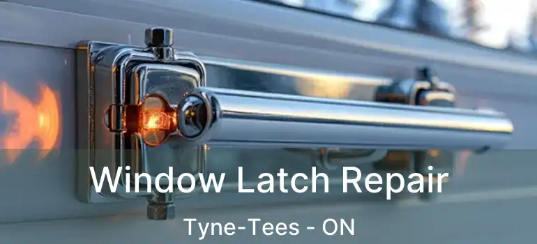  Window Latch Repair Tyne-Tees - ON