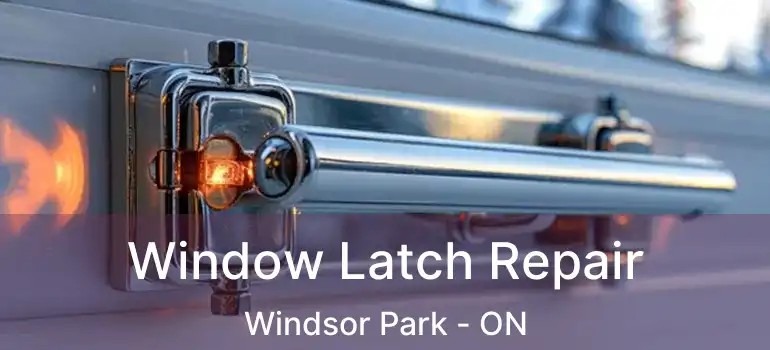  Window Latch Repair Windsor Park - ON
