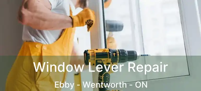  Window Lever Repair Ebby - Wentworth - ON