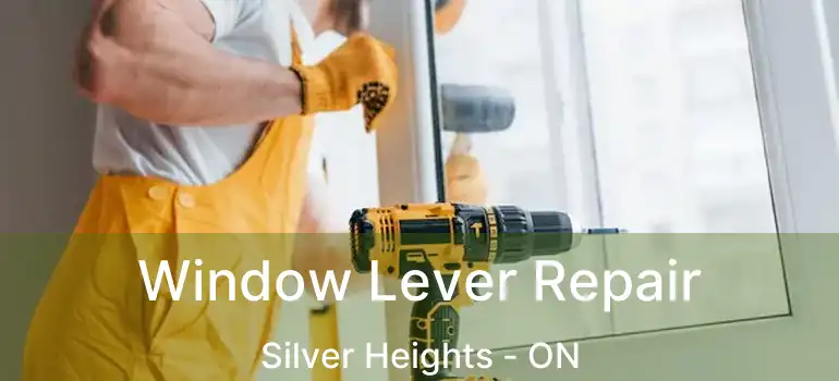  Window Lever Repair Silver Heights - ON