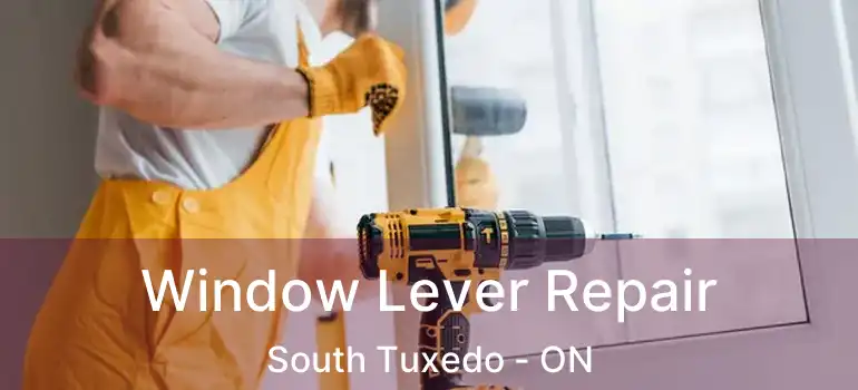  Window Lever Repair South Tuxedo - ON