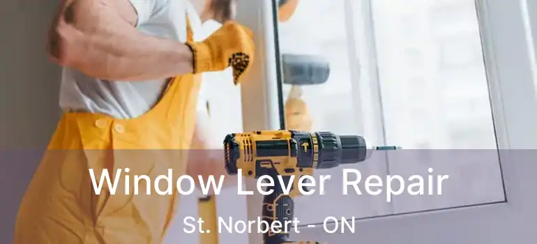  Window Lever Repair St. Norbert - ON