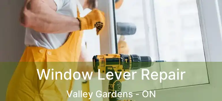  Window Lever Repair Valley Gardens - ON