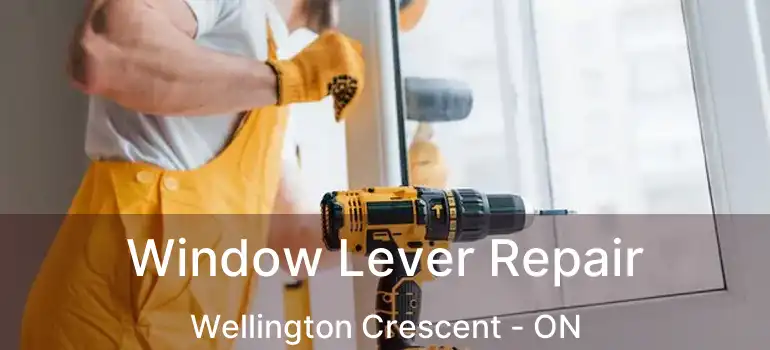  Window Lever Repair Wellington Crescent - ON