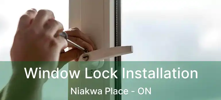  Window Lock Installation Niakwa Place - ON