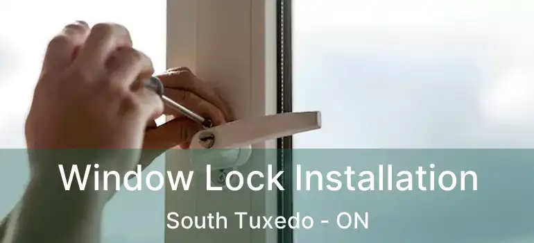  Window Lock Installation South Tuxedo - ON