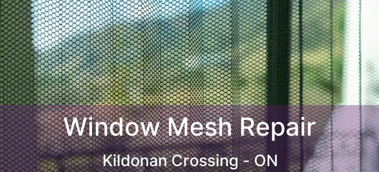  Window Mesh Repair Kildonan Crossing - ON