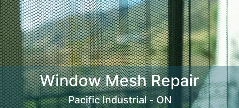  Window Mesh Repair Pacific Industrial - ON