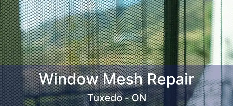  Window Mesh Repair Tuxedo - ON