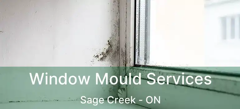  Window Mould Services Sage Creek - ON