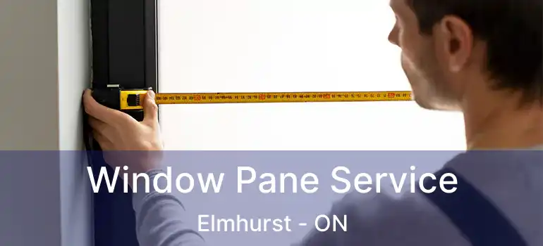  Window Pane Service Elmhurst - ON