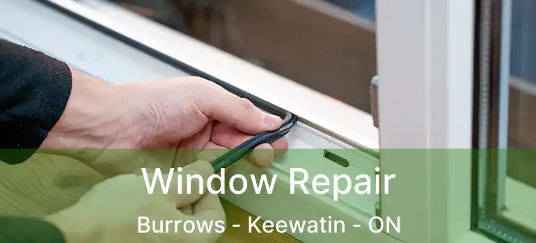  Window Repair Burrows - Keewatin - ON