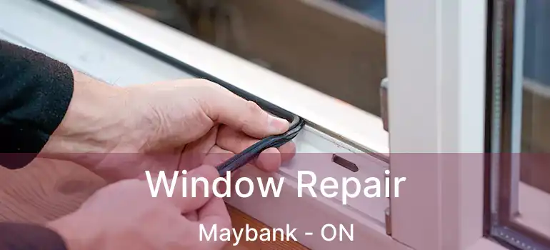  Window Repair Maybank - ON