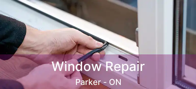  Window Repair Parker - ON