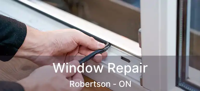  Window Repair Robertson - ON