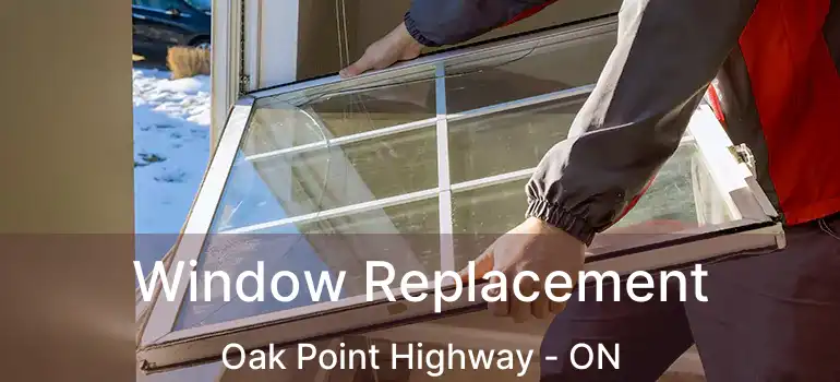  Window Replacement Oak Point Highway - ON