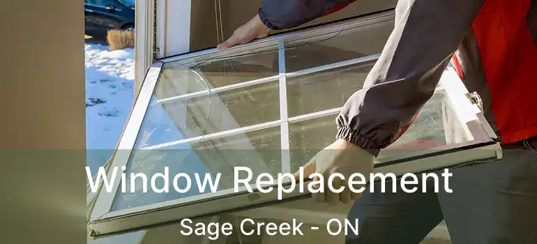  Window Replacement Sage Creek - ON