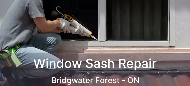  Window Sash Repair Bridgwater Forest - ON