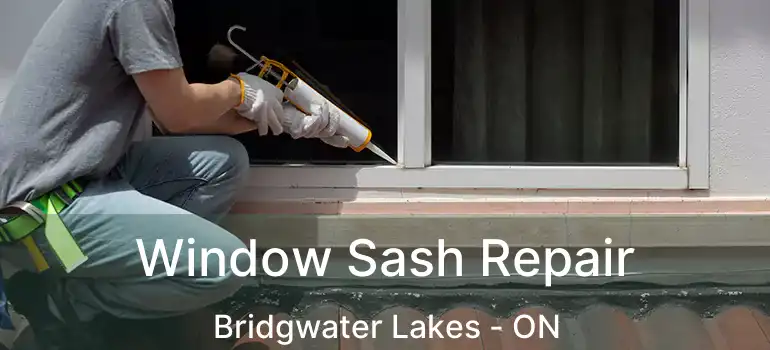  Window Sash Repair Bridgwater Lakes - ON