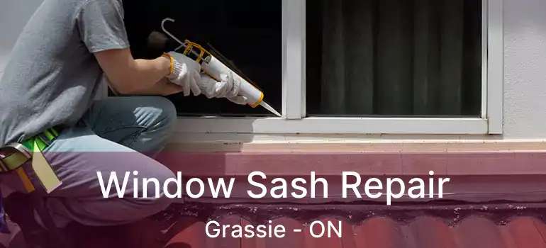  Window Sash Repair Grassie - ON
