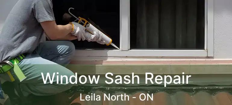  Window Sash Repair Leila North - ON