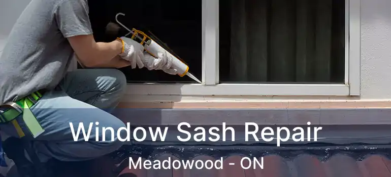  Window Sash Repair Meadowood - ON