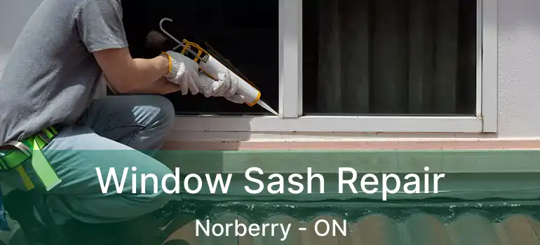  Window Sash Repair Norberry - ON