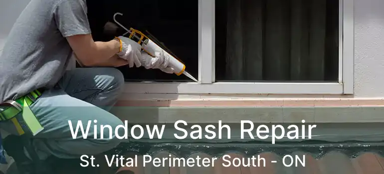  Window Sash Repair St. Vital Perimeter South - ON