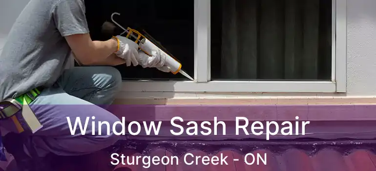  Window Sash Repair Sturgeon Creek - ON