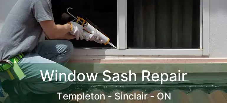  Window Sash Repair Templeton - Sinclair - ON