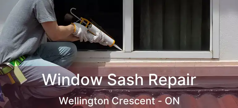  Window Sash Repair Wellington Crescent - ON