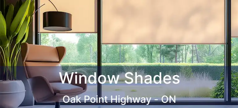 Window Shades Oak Point Highway - ON