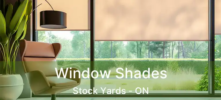  Window Shades Stock Yards - ON