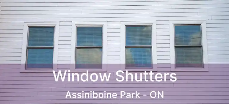  Window Shutters Assiniboine Park - ON