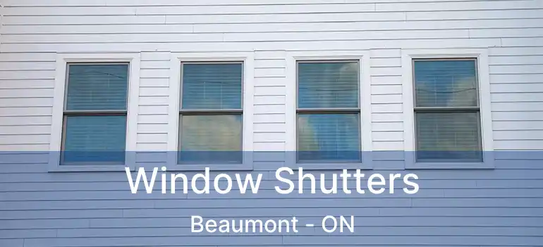  Window Shutters Beaumont - ON